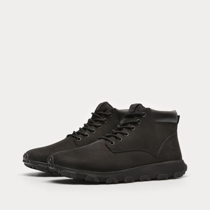 Timberland Winsor Park MID LACE UP SNEAKER BLACK Sneakersy męskie