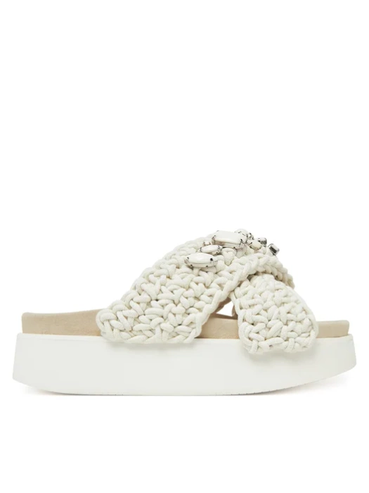 Inuikii WOVEN STONES PLATFORM Klapki damskie