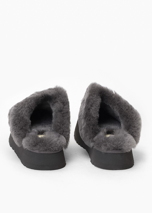 Kapcie damskie szare UGG W DISQUETTE