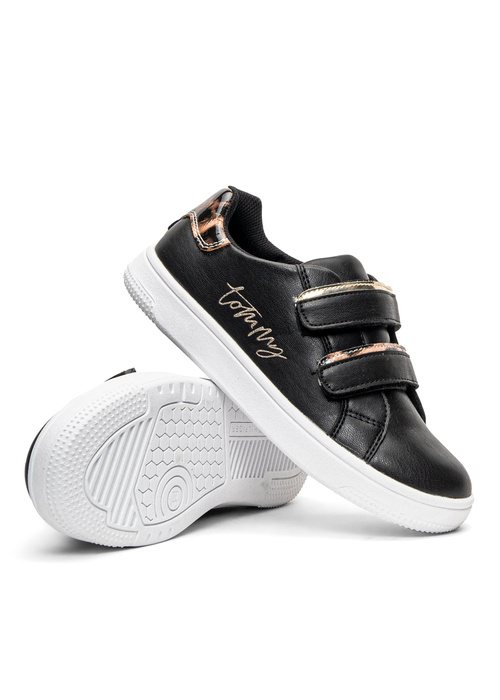 Buty sneakersy dziecięce Tommy Hilfiger T1A4-31156-1242-X208 Czarny