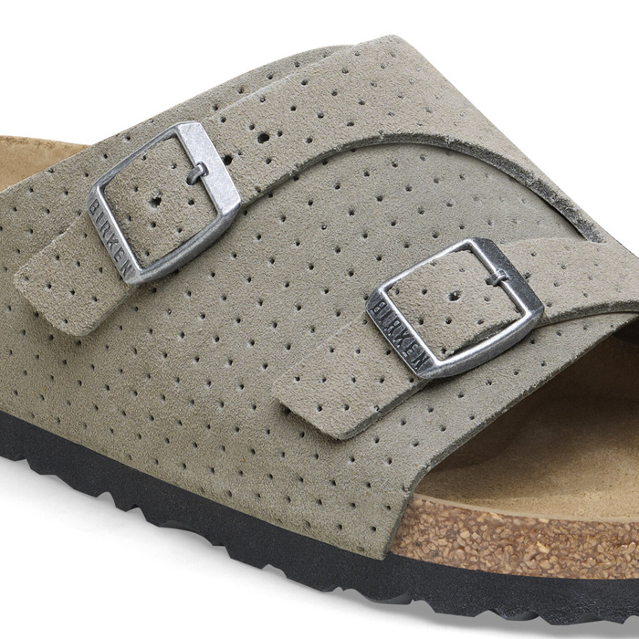 BIRKENSTOCK ZÜRICH LEVE DOTTED STONE COIN Klapki męskie