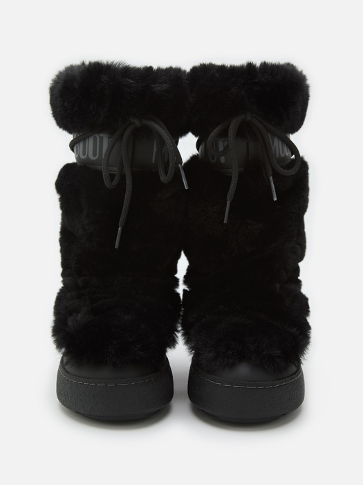 Moon Boot LTRACK Faux Fur High WP Śniegowce damskie
