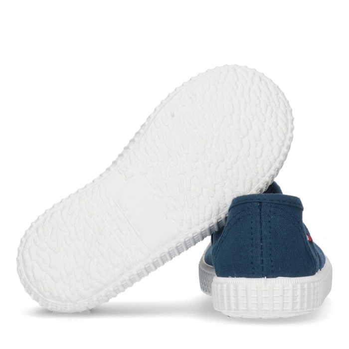 Sneakersy dziecięce TOMMY HILFIGER LOW CUT EASY-ON SNEAKER