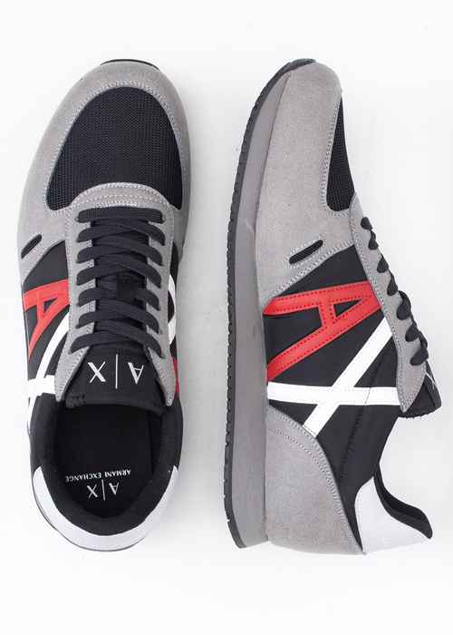 Sneakersy męskie ARMANI EXCHANGE XUX017 XCC68 S538 
