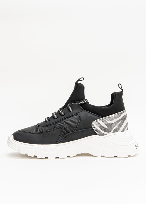 Sneakersy damskie Patrizia Pepe Gommato Nero Vitell (PPJ611.01)