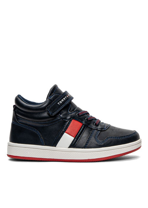 Buty sneakersy dziecięce Tommy Hilfiger T1B4-32049-0900-800 Granatowy
