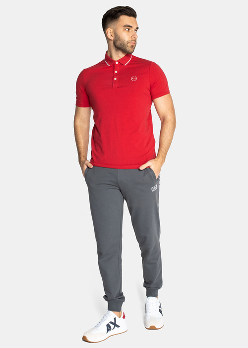 Koszulka Polo męska czerwona Armani Exchange 8NZF70 Z8M9Z 1496