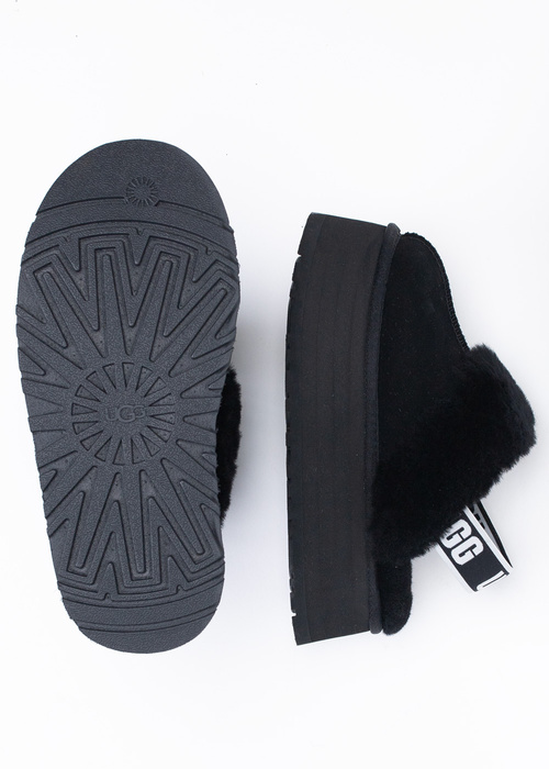 Kapcie damskie czarne UGG W FUNKETTE