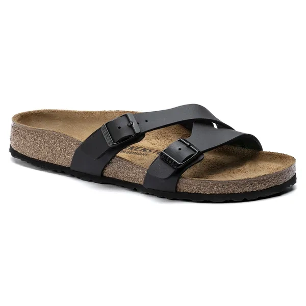 BIRKENSTOCK Yao Balance BF Black Klapki damskie