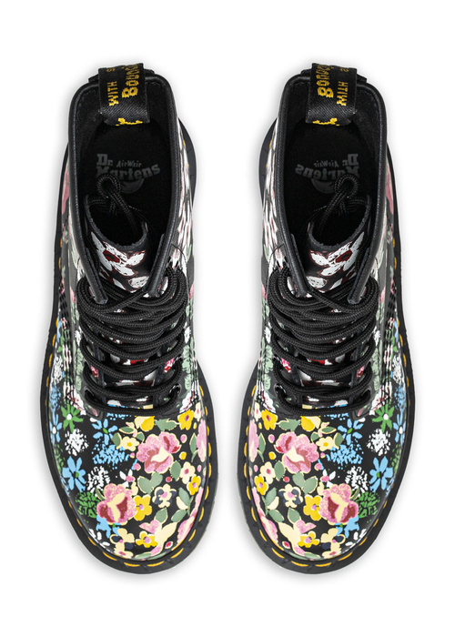 Glany Dr. Martens 1460 PASCAL Floral Mash UP (26920101)