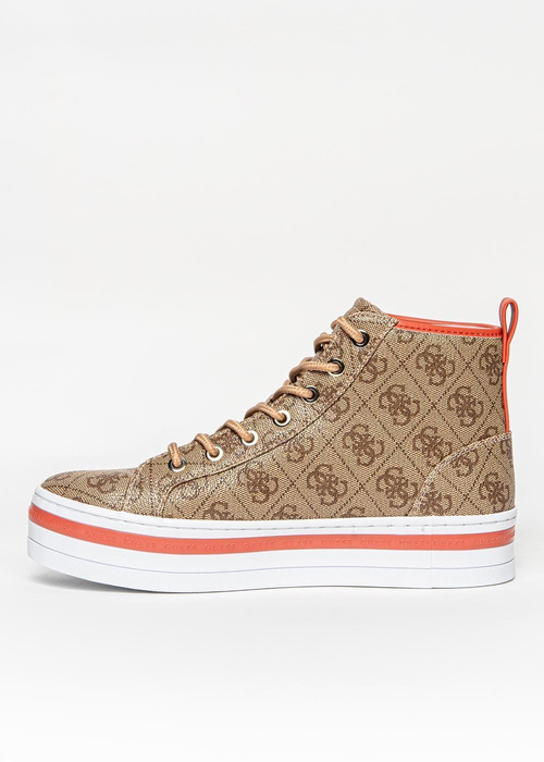 Sneakersy damskie Guess Basking (FL7BSGFAL12-BEIBR)