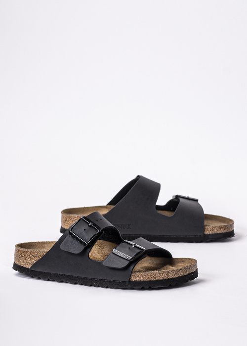 Klapki damskie czarne Birkenstock Arizona BF