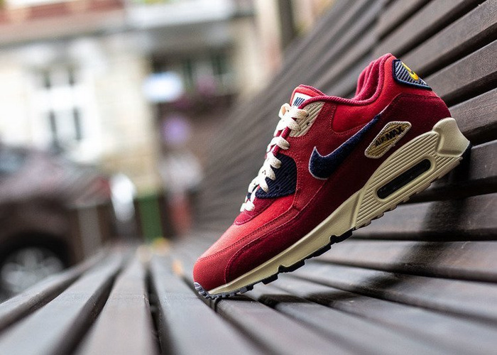 Buty sportowe męskie Nike Air Max 90 Premium SE (858954-600)