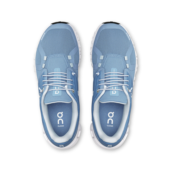 ON Cloud 6 W Chambray | White Sneakersy damskie