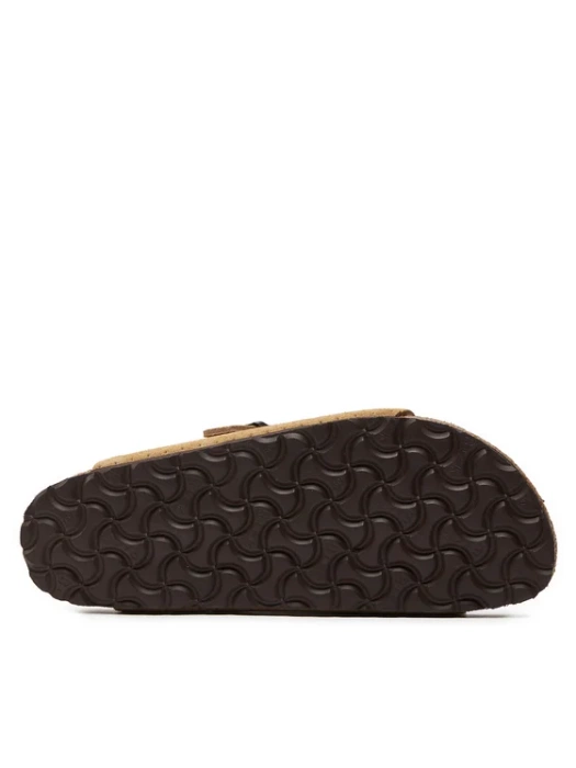 BIRKENSTOCK ZÜRICH LEVE DOTTED NEW BEIGE Klapki damskie