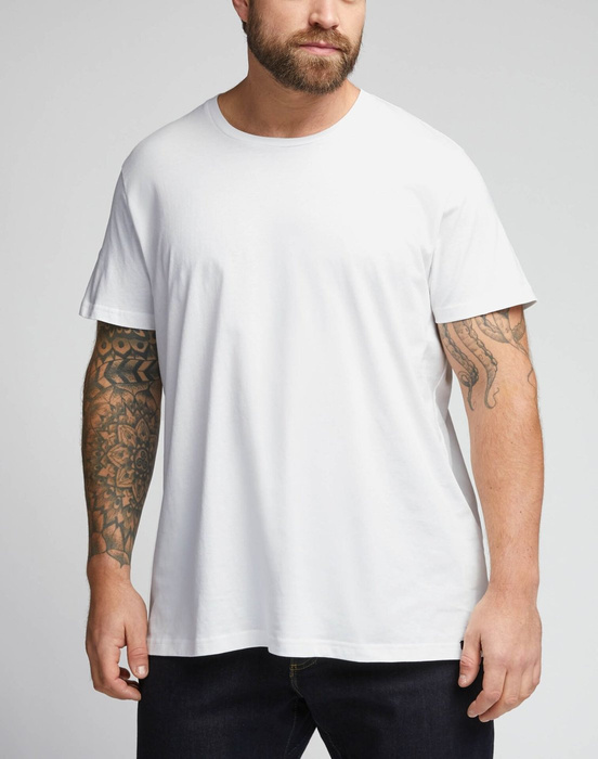 Koszulki męskie LEE TWIN PACK CREW WHITE 