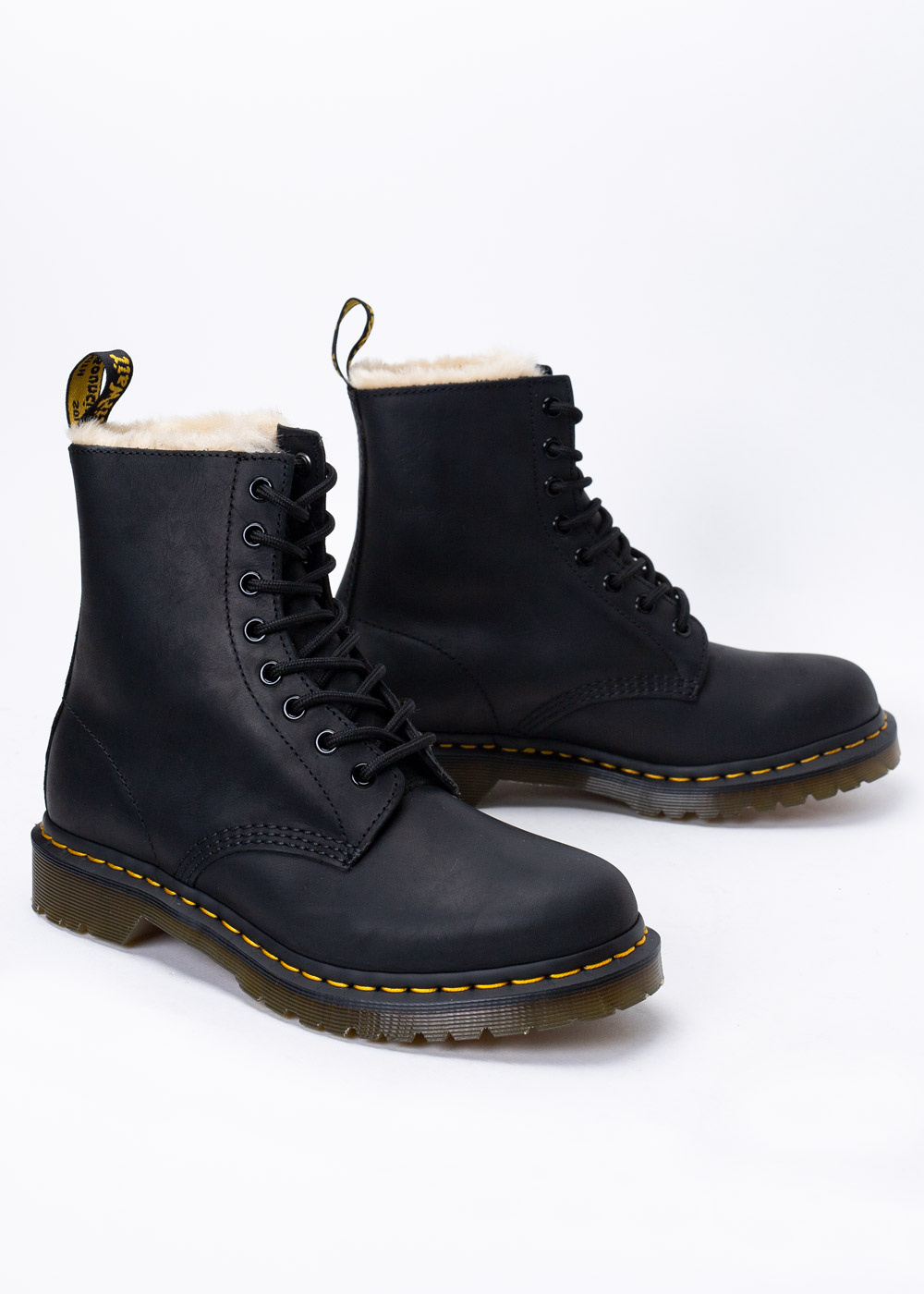 Burnished Wyoming Doc Martens 1460 Serena 1460 Serena Faux Fur