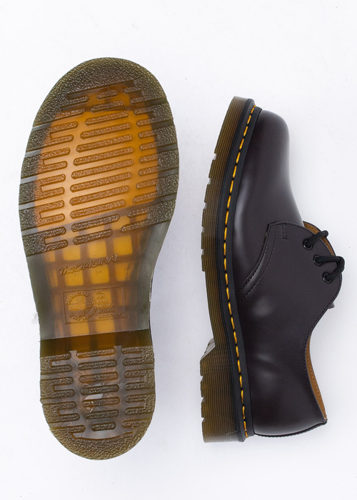 Półbuty unisex bordowe Dr. Martens 1461