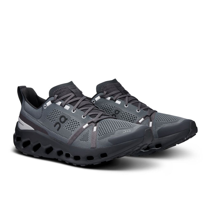 Buty męskie do biegania ON CLOUDSURFER TRAIL ECLIPSE | BLACK