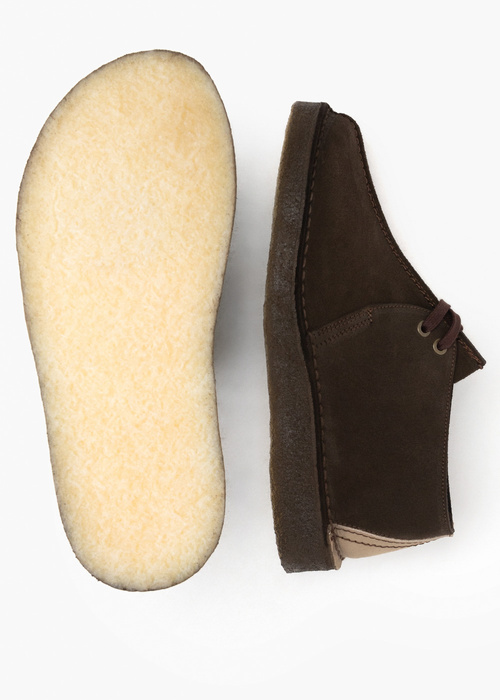 Półbuty męskie Clarks Desert Trek Dark Brown Nubuck (26155488)