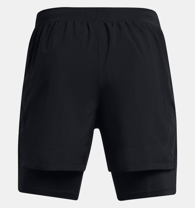 UNDER ARMOUR UA LAUNCH 5 2-IN-1 SHORT Spodenki treningowe męskie