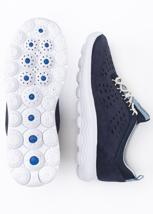 Sneakersy damskie granatowe GEOX D SPHERICA