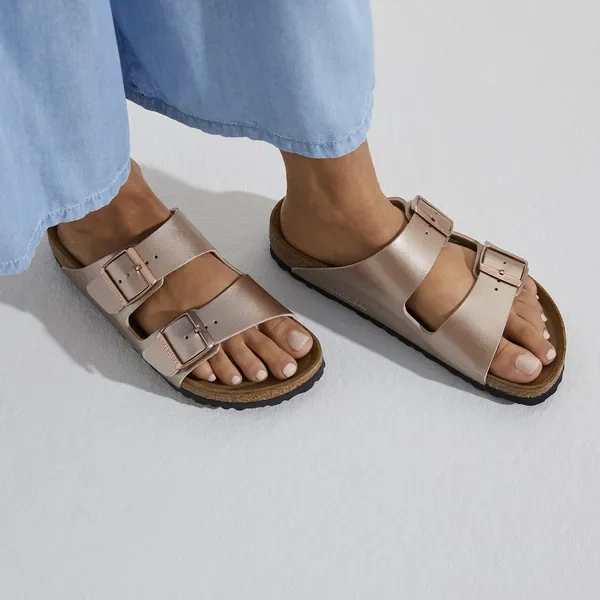 BIRKENSTOCK ARIZONA BF COPPER Klapki damskie