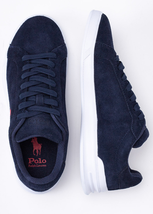 Sneakersy męskie granatowe Polo Ralph Lauren Hrt Ct II