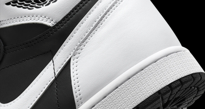 Sneakersy męskie Nike Air Jordan 1 Retro High OG "Black & White"