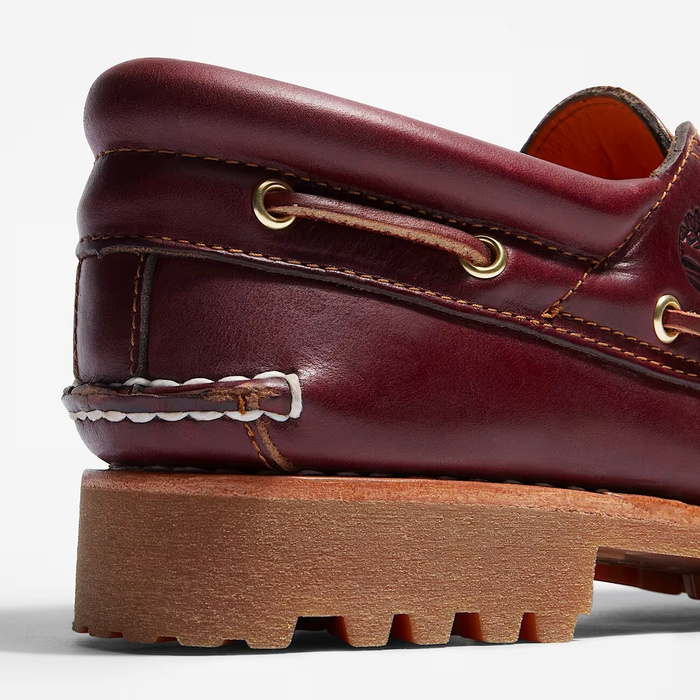 Timberland Authentic BOAT SHOE BURGUNDY Mokasyny męskie