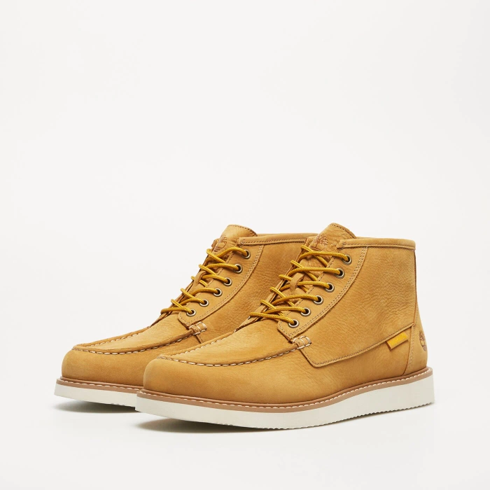 Timberland NEWMARKET MID LACE UP CHUKKA BOOT WHEAT NUBUCK Trzewiki męskie