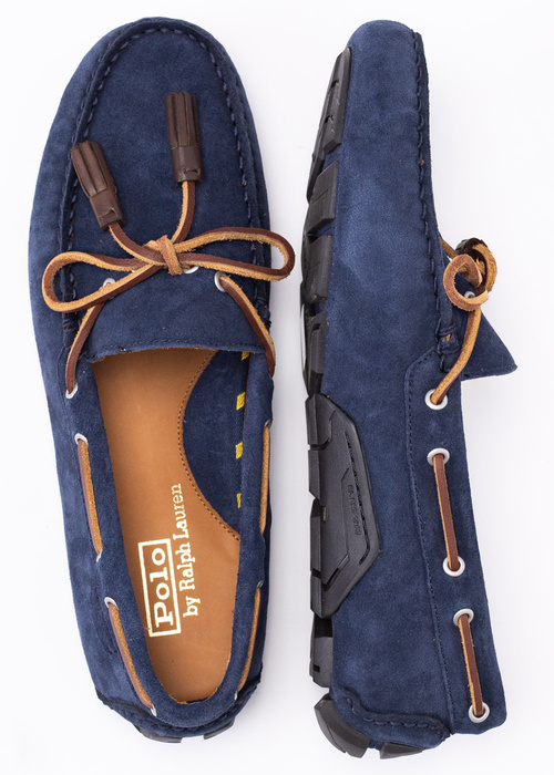 Mokasyny męskie granatowe Polo Ralph Lauren Anders