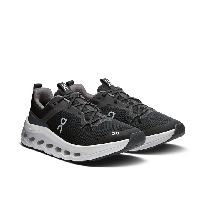Buty sportowe dziecięce ON Cloudleap Y Black | White