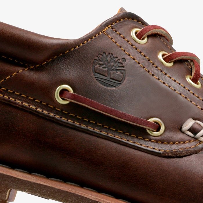 Mokasyny męskie Timberland Authentic BOAT SHOE BROWN