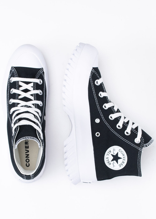 Sneakersy damskie czarne CONVERSE CHUCK TAYLOR ALL STAR LUGGED 