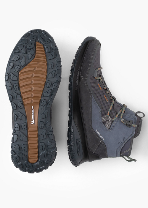 Buty outdoorowe męskie szare ECCO ULT-TRN M MID WP