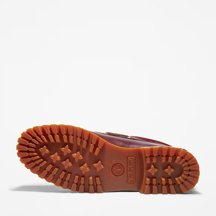 Timberland Authentic BOAT SHOE BURGUNDY Mokasyny męskie