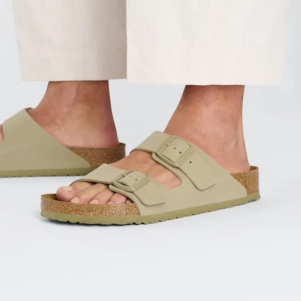 Birkenstock Arizona BF Faded Klapki Unisex khaki
