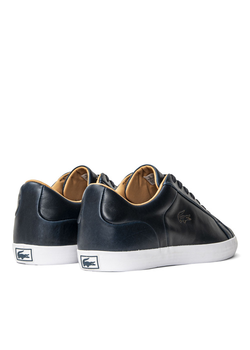 Sneakersy męskie granatowe Lacoste Lerond 0320 1 Cma