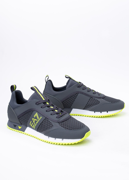 Sneakersy męskie szare EMPORIO ARMANI EA7 X8X027 XK050 M495 