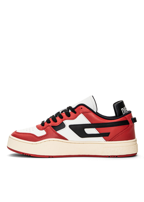 Sneakersy męskie czerwone Diesel S-Ukiyo Low