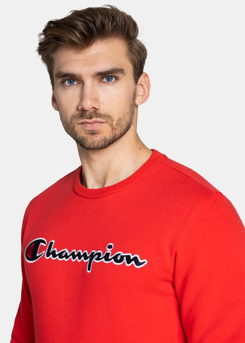 Bluza męska Champion Organic Cotton Blend Script Logo (216471-RS011)