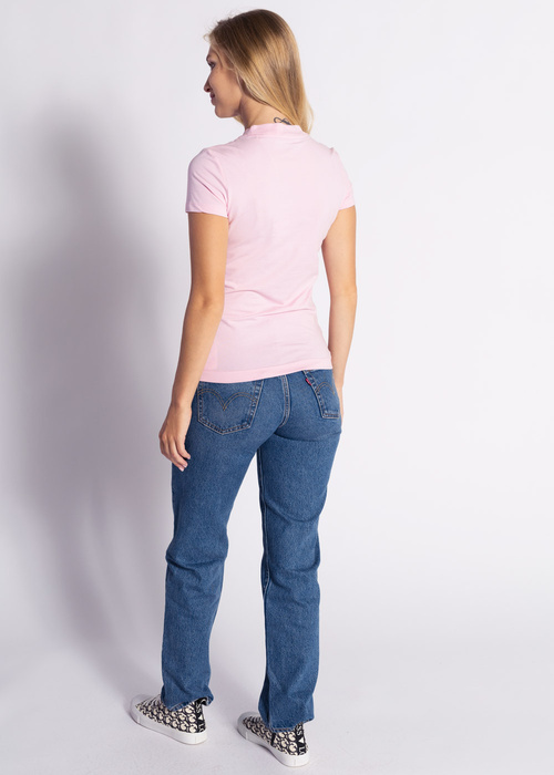 Koszulka damska Guess Ss Cn Mini Triangle Tee (W1YI0ZJ1311-G6S4)