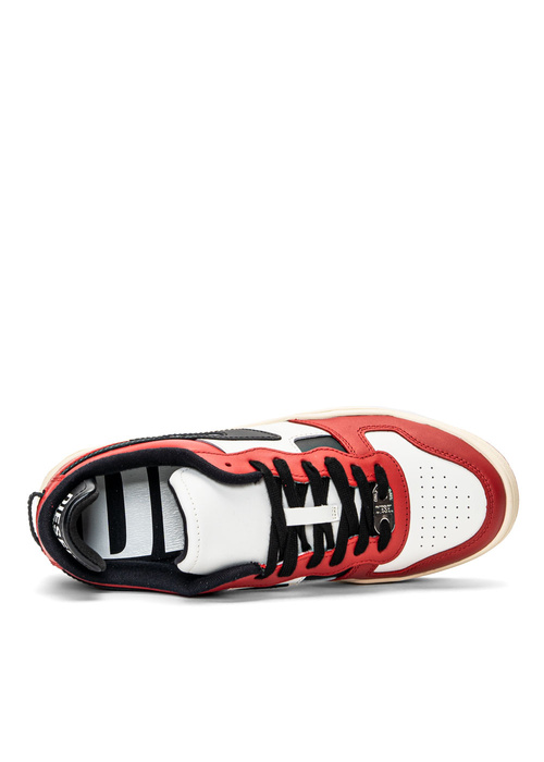 Sneakersy męskie czerwone Diesel S-Ukiyo Low