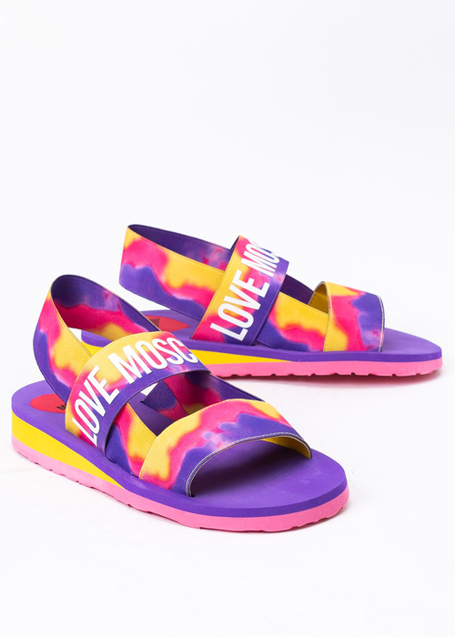 Sandały damskie LOVE MOSCHINO JA16033G0GJN5-60A 