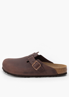BIRKENSTOCK BOSTON SFB LEOI HABANA Klapki męskie