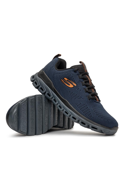 Buty treningowe męskie Skechers Glide-Step Fasten Up (232136/NVBK)