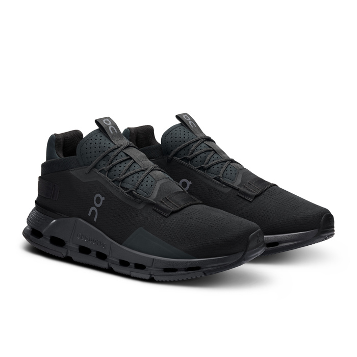 ON CLOUDNOVA 2 All Black Sneakersy damskie