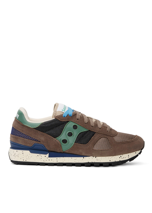 Sneakersy męskie brązowe Saucony Shadow Original