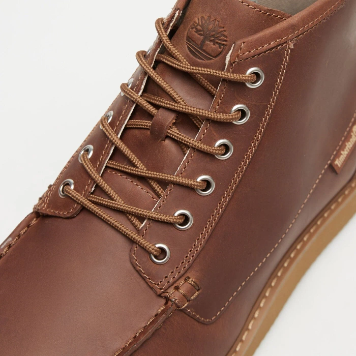 Timberland NEWMARKET MID LACE UP CHUKKA BOOT RUST NUBUCK Trzewiki męskie